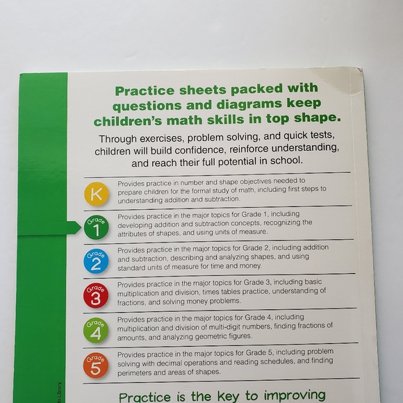 Extra Math Practice Workbook 1st Grade Homeschool, Daycare *READ* - Picture 6 of 8
